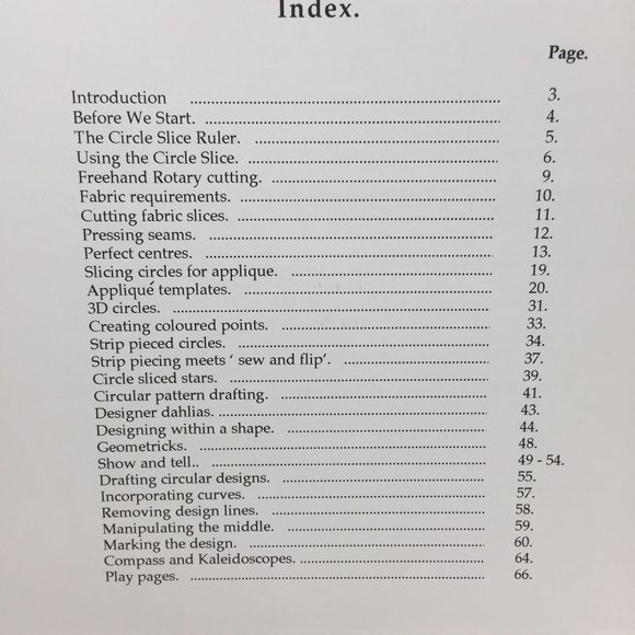 1996 Slice Up A Circle Easy Geometricks Patchworkers Angela Madden Quilts Spiral - Picture 3 of 10